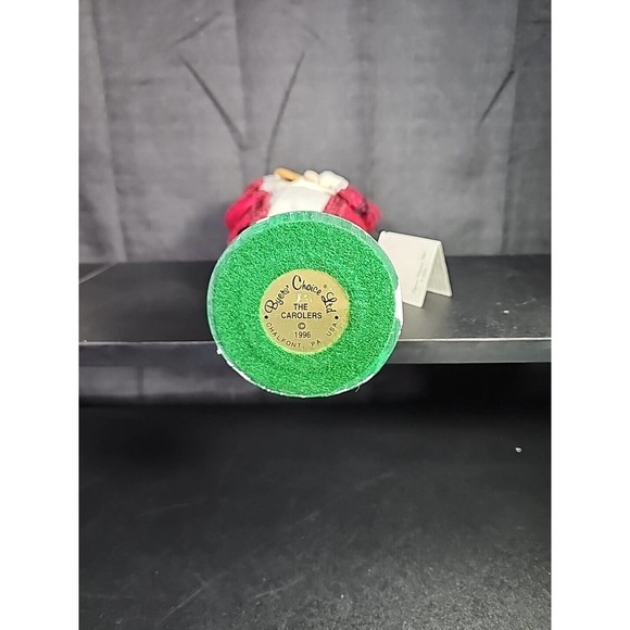 BYERS CHOICE 1996 CRIES OF LONDON GINGERBREAD VENDOR CAROLER SIGNED - Picture 7 of 7